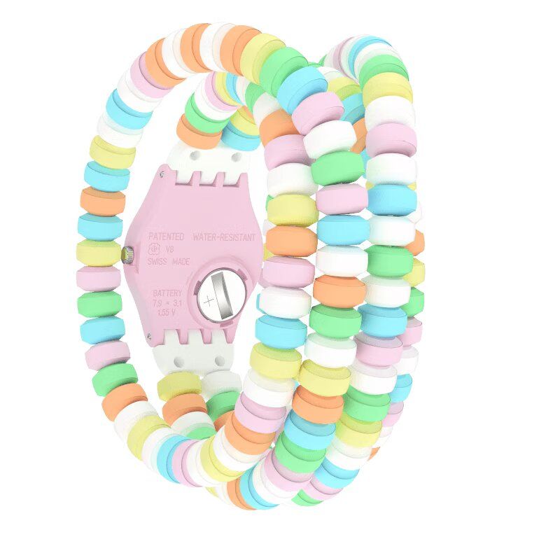 Swatch Swatch Lady LP135A женские часы зеленый циферблат на запястье