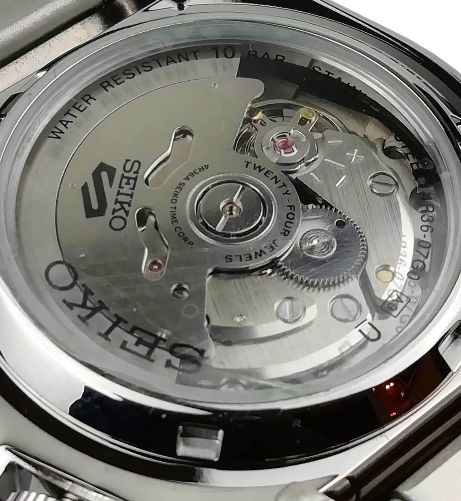 Seiko Seiko 5 Sports SRPD51K2S механические мужские часы часы крупный план синий циферблата
