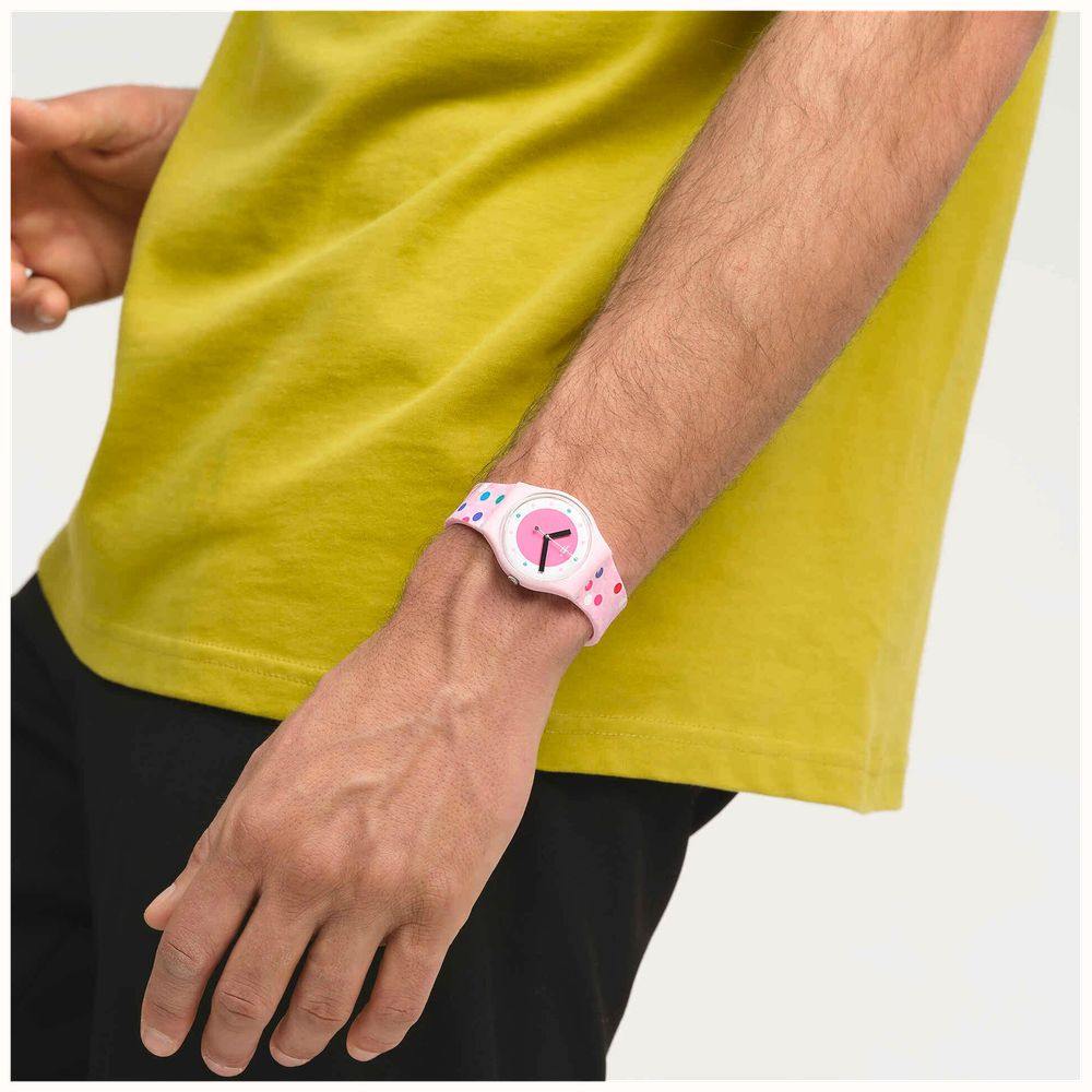 Swatch Swatch Gent Biosourced Standart SO28P109 женские часы цветной циферблат на запястье