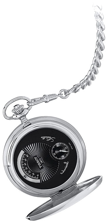 Tissot Tissot T-Pocket Mechanical T851.405.99.050.00 , наручные мужские часы фото под углом