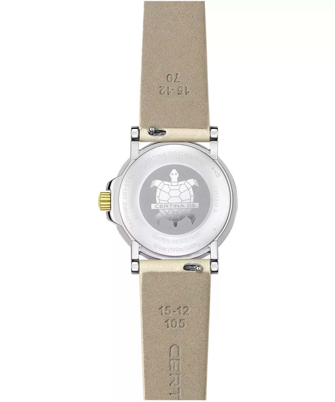 Оригинальные часы Certina Certina DS Caimano Ladies Titanium C017.210.56.117.00 в фирменной упаковке от производителя