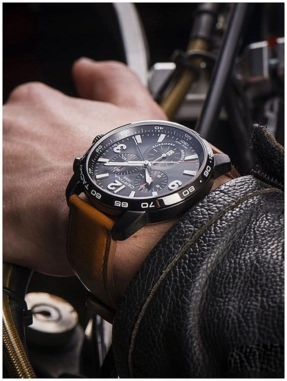 Certina Certina DS Podium Big Size Chrono C001.647.36.057.00 , наручные мужские часы фото под углом