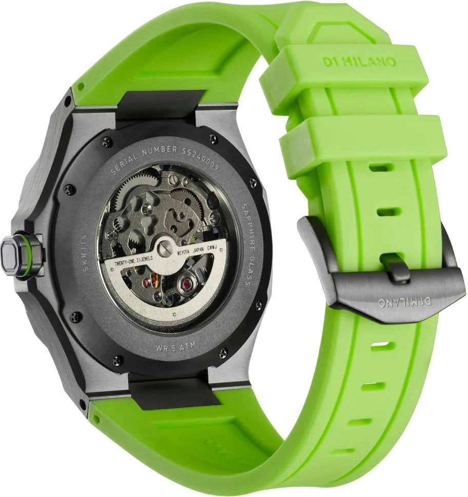 Оригинальные часы D1 Milano D1 Milano Skeleton SKRJ15 механические калибр механизма miyota общий вид