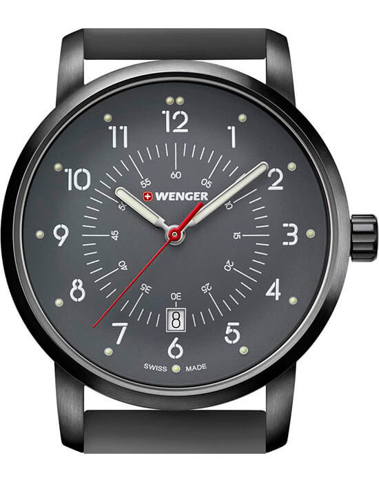 Wenger Avenue 01.1641.120 , наручные мужские часы фото под углом