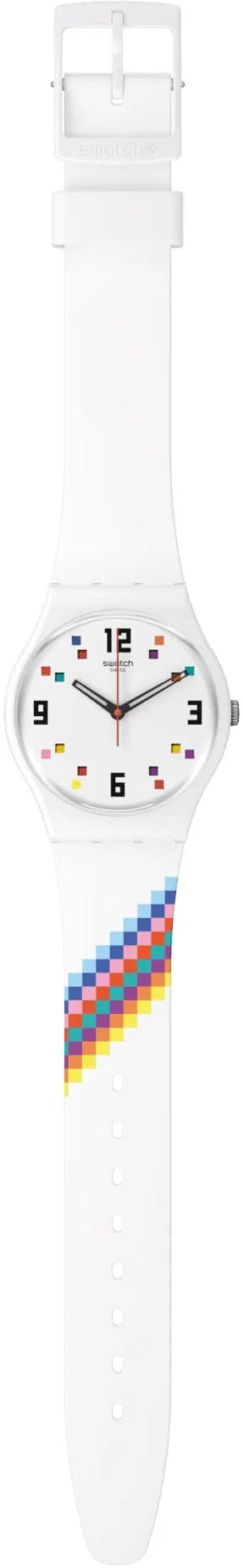 Swatch Swatch Gent Biosourced Standart SO28W700, gent швейцария женские часы на браслете силикон боковой вид