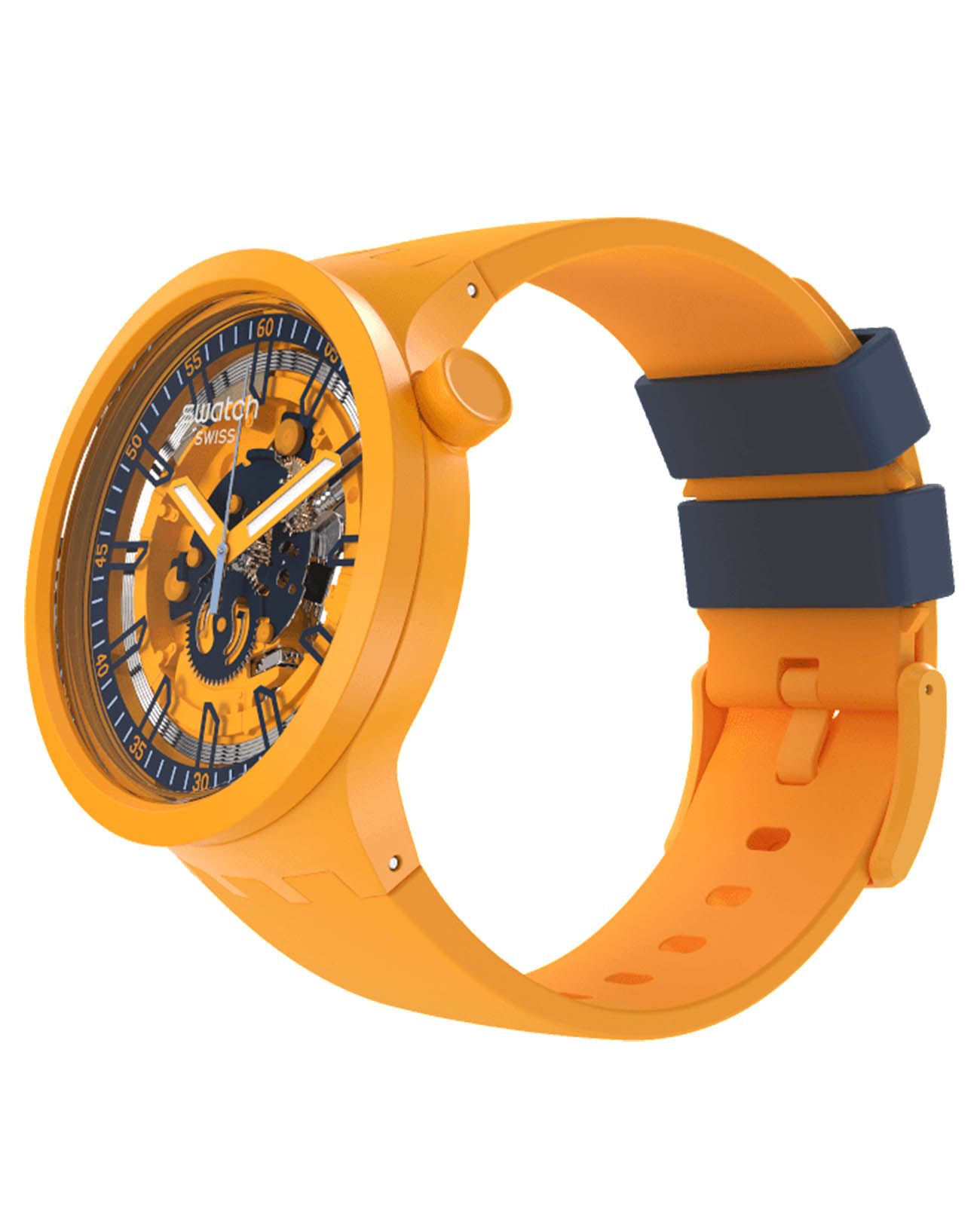 Swatch Swatch Big Bold Swatch Pay! SB01O100-5300 , наручные мужские часы фото под углом