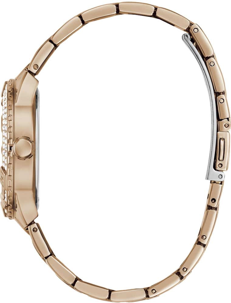 Guess Guess Dress GW0882L3,  сша женские часы на браслете нержавеющая сталь с ip-покрытием боковой вид