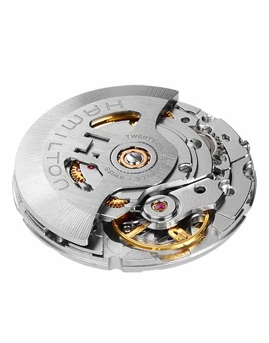 Hamilton Hamilton Khaki Field Day Date Auto H70695735  — детали корпуса и кожаный