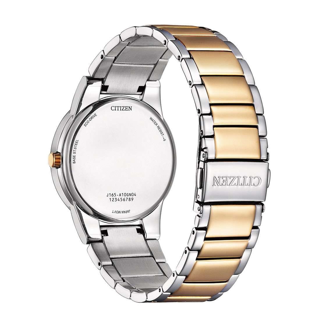 Citizen Citizen Eco-Drive Axiom AU1064-85X, eco-drive япония мужские часы на браслете нержавеющая сталь с ip-покрытием боковой вид