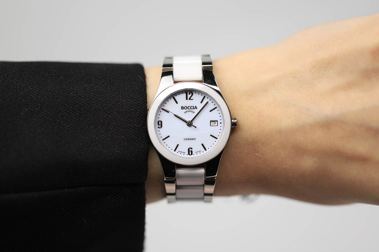 Оригинальные часы Boccia Titanium Boccia Titanium Circle-Oval 3189-01 кварцевые калибр механизма  общий вид