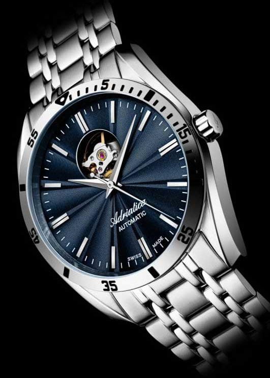 Adriatica Adriatica Automatic A8202.5115A , наручные мужские часы фото под углом