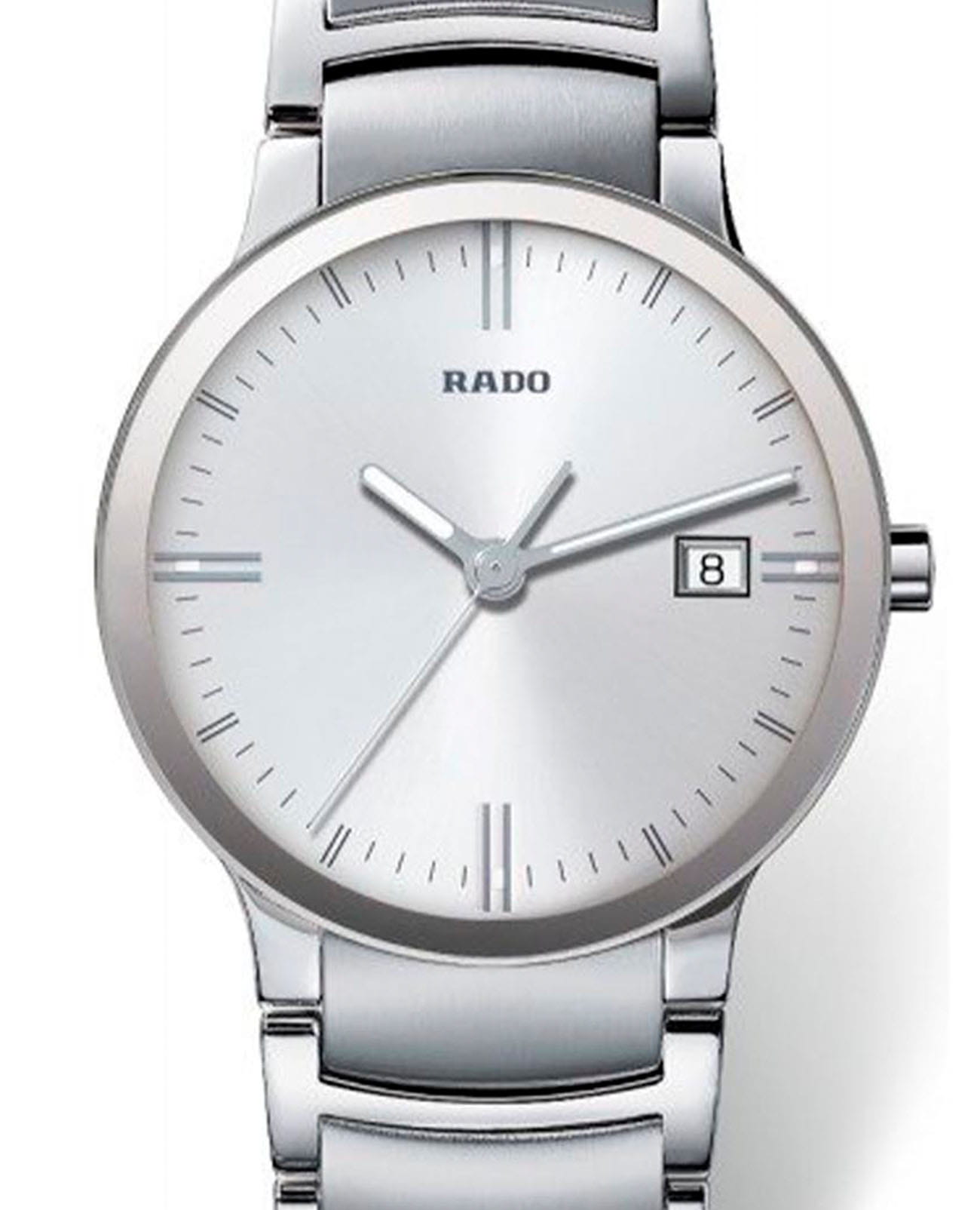 Оригинальные часы Rado Rado Centrix R30927103 кварцевые калибр механизма eta 955.112 общий вид