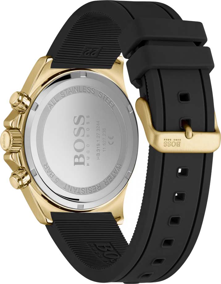 Hugo Boss Admiral HB 1513874,  германия мужские часы на браслете силикон боковой вид