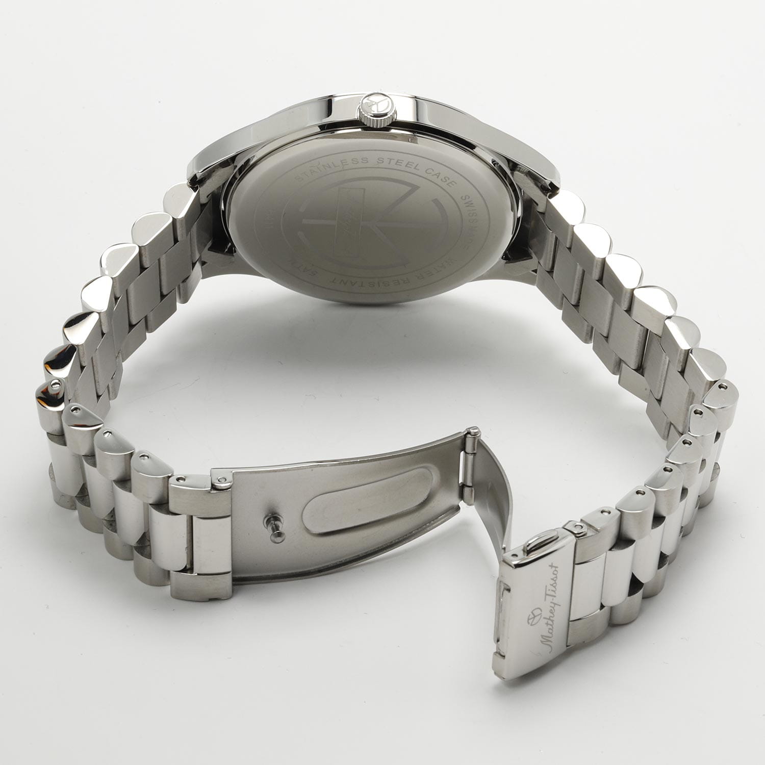 Mathey-Tissot Mathey-Tissot Urban H411MAN  - задняя крышка сталь металл корпуса, швейцария часы