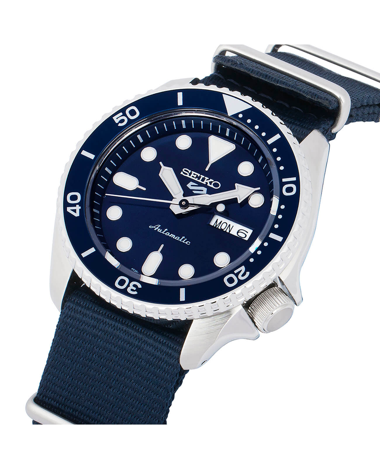 Оригинальные часы Seiko Seiko 5 Sports SRPD51K2S механические калибр механизма 4r36 общий вид