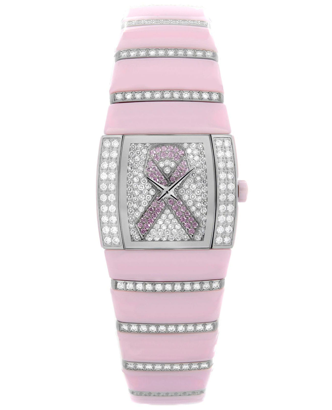 Rado Rado Sintra R13652942  R13652942 кварцевые женские часы  циферблат, браслет керамика — вид спереди