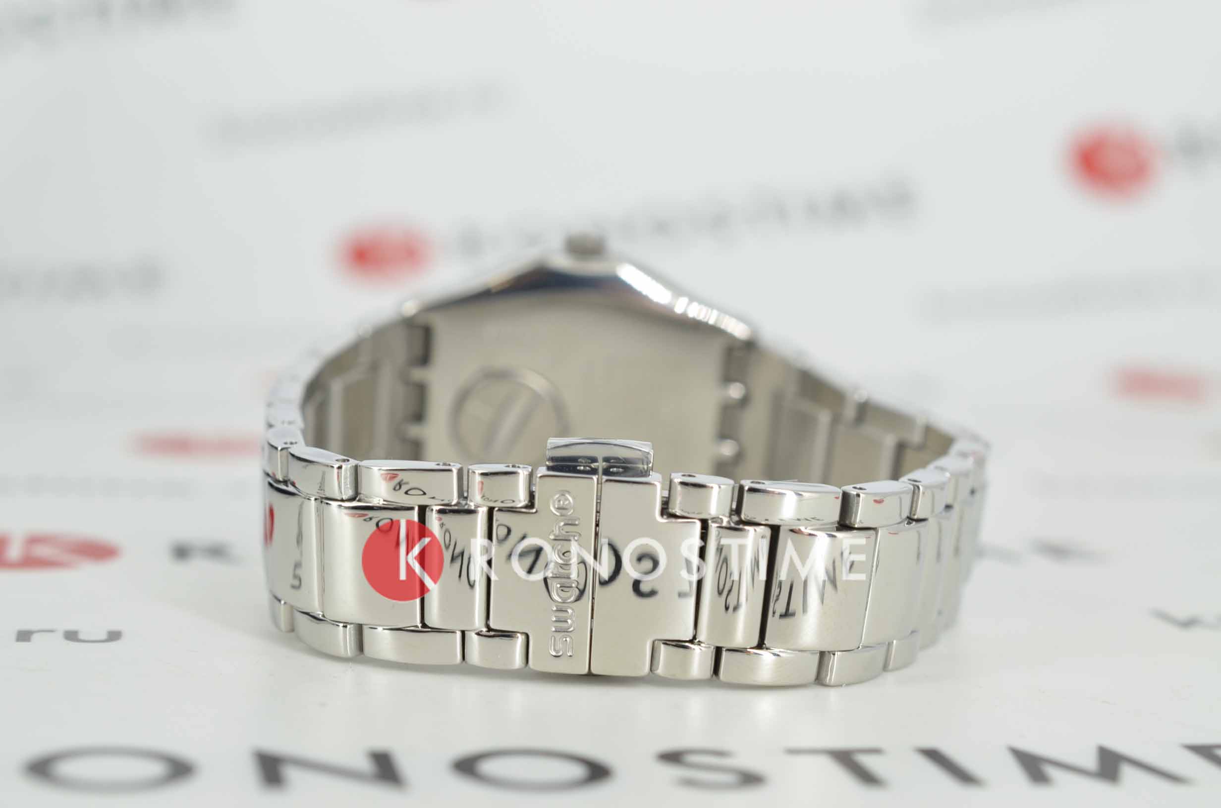 Swatch Swatch Gent Petal Bliss YLS237G женские часы серый циферблат на запястье