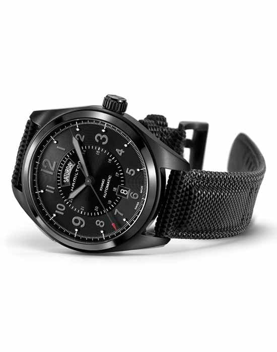 Hamilton Hamilton Khaki Field Day Date Auto H70695735  - задняя крышка сталь корпуса, швейцария часы