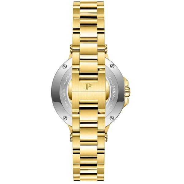 Jacques Philippe Jacques Philippe Novellus JPQLS452324S,  швейцария женские часы на браслете нержавеющая сталь с pvd-покрытием боковой вид