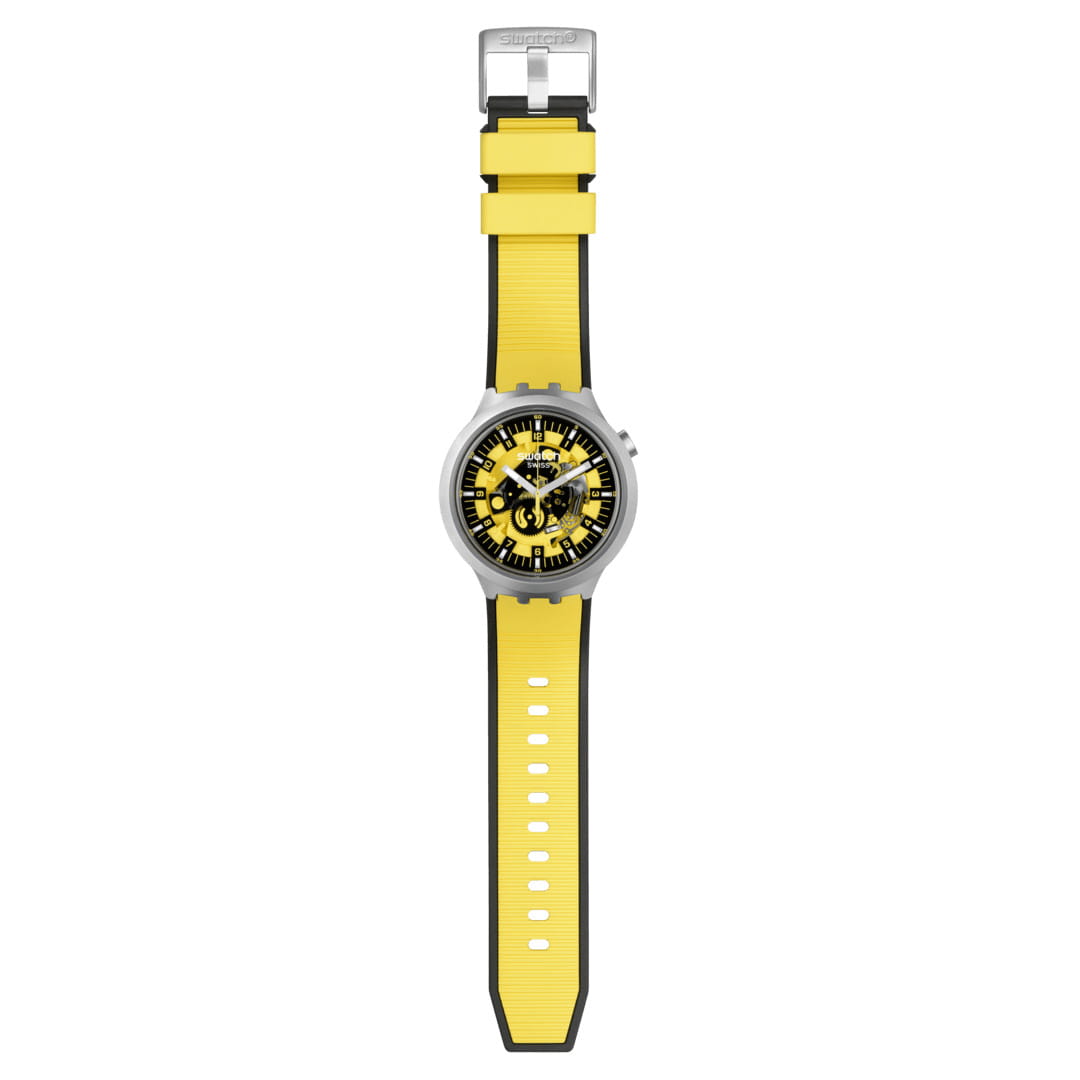 Swatch Swatch Big Bold Irony Lacquered SB07S109 , наручные мужские часы фото под углом
