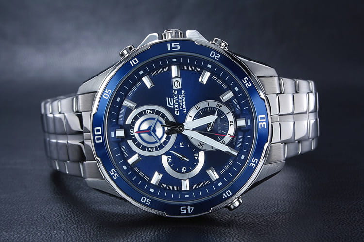 Casio Casio Edifice EFR-547D-2A EFR, наручные мужские часы фото под углом
