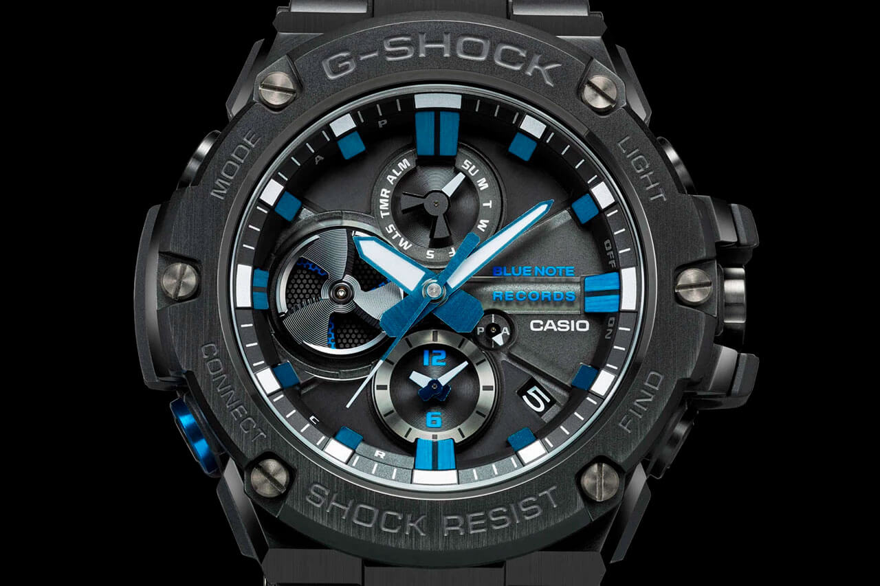 Casio Casio G-Shock GST-B100BNR-1A электронные часы с аксессуарами мужские часы модель GST-B100BNR-1A