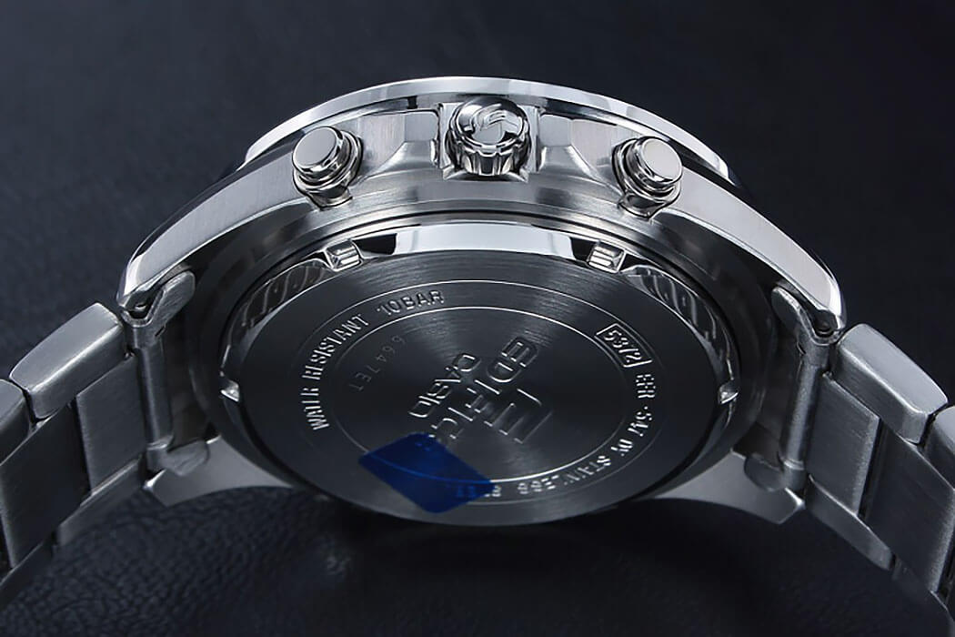 Casio Casio Edifice EFR-547D-1A EFR — детали корпуса и нержавеющая сталь