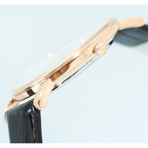 Orient Orient GW0100EW (FGW0100EW), classic automatic япония мужские часы на браслете кожа + текстиль боковой вид