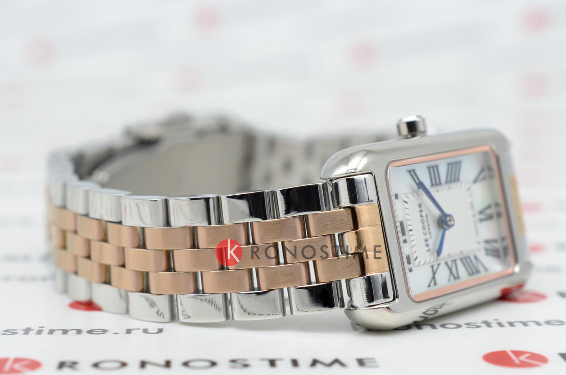 Lee Cooper Lee Cooper LC08135.520 женские часы белый циферблат на запястье