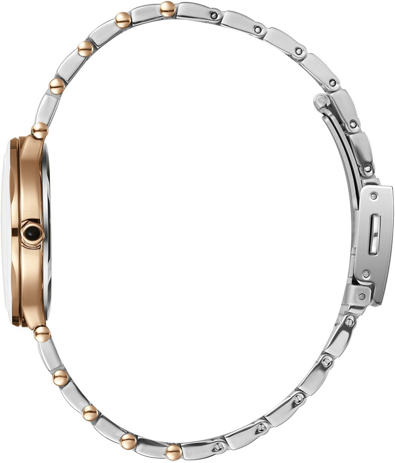 Lee Cooper Lee Cooper LC08000.530,  англия женские часы на браслете нержавеющая сталь с pvd-покрытием боковой вид