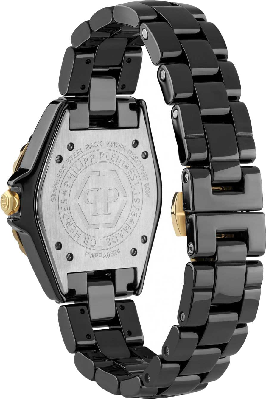 Philipp Plein Philipp Plein PWPPA0324,  германия женские часы на браслете керамика боковой вид