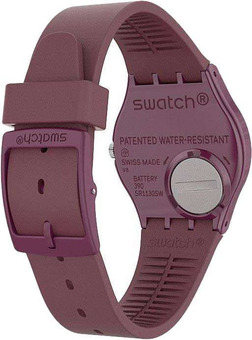 Swatch Swatch Gent Standard GR405 кварцевые женские часы часы крупный план красный циферблата