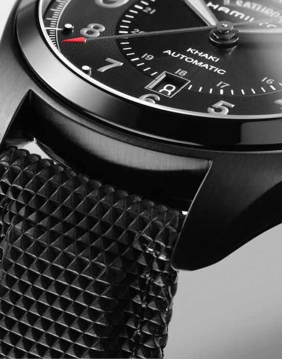 Hamilton Hamilton Khaki Field Day Date Auto H70695735 механические мужские часы часы крупный план черный циферблата