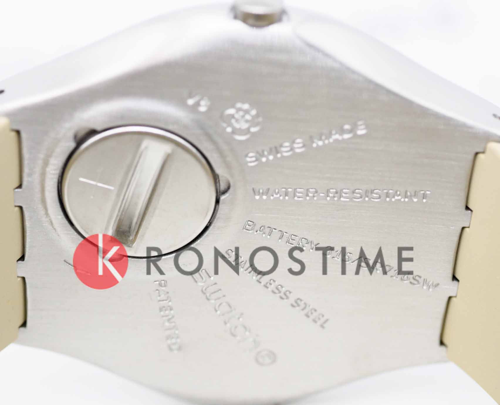 Swatch Swatch Skin Irony 42 Lacquered SS07S145 кварцевые мужские часы часы крупный план серый циферблата