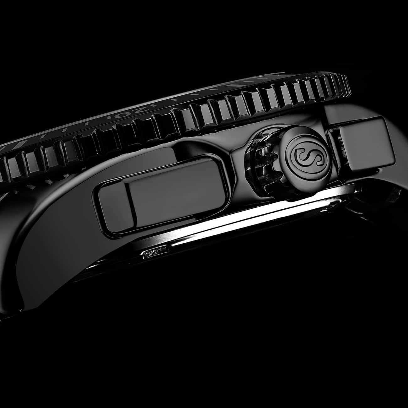 Оригинальные часы Stuhrling Stuhrling Aquadiver 4016.4 кварцевые калибр механизма  общий вид