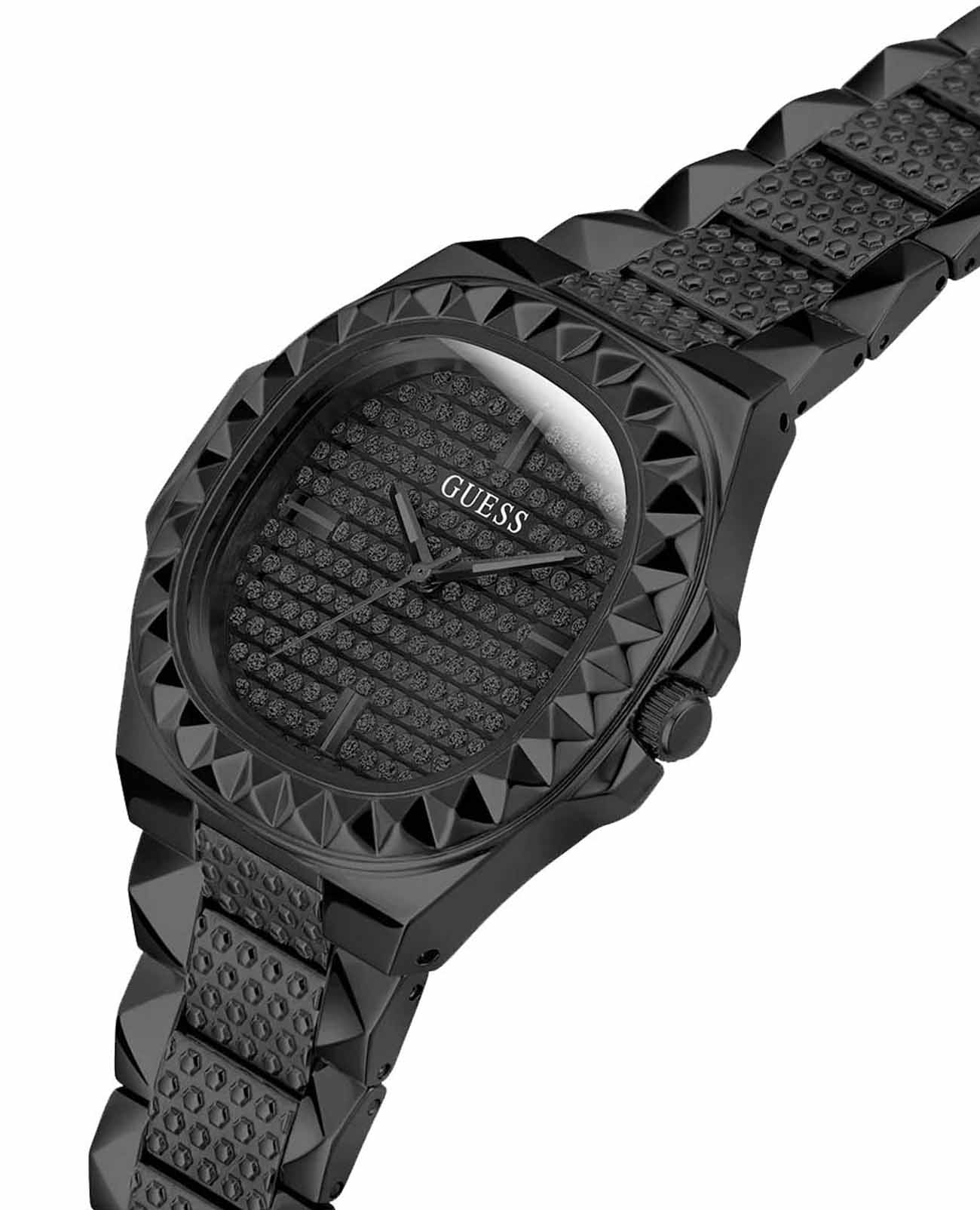 Guess Guess Trend GW0622G2,  сша мужские часы на браслете нержавеющая сталь с ip-покрытием боковой вид
