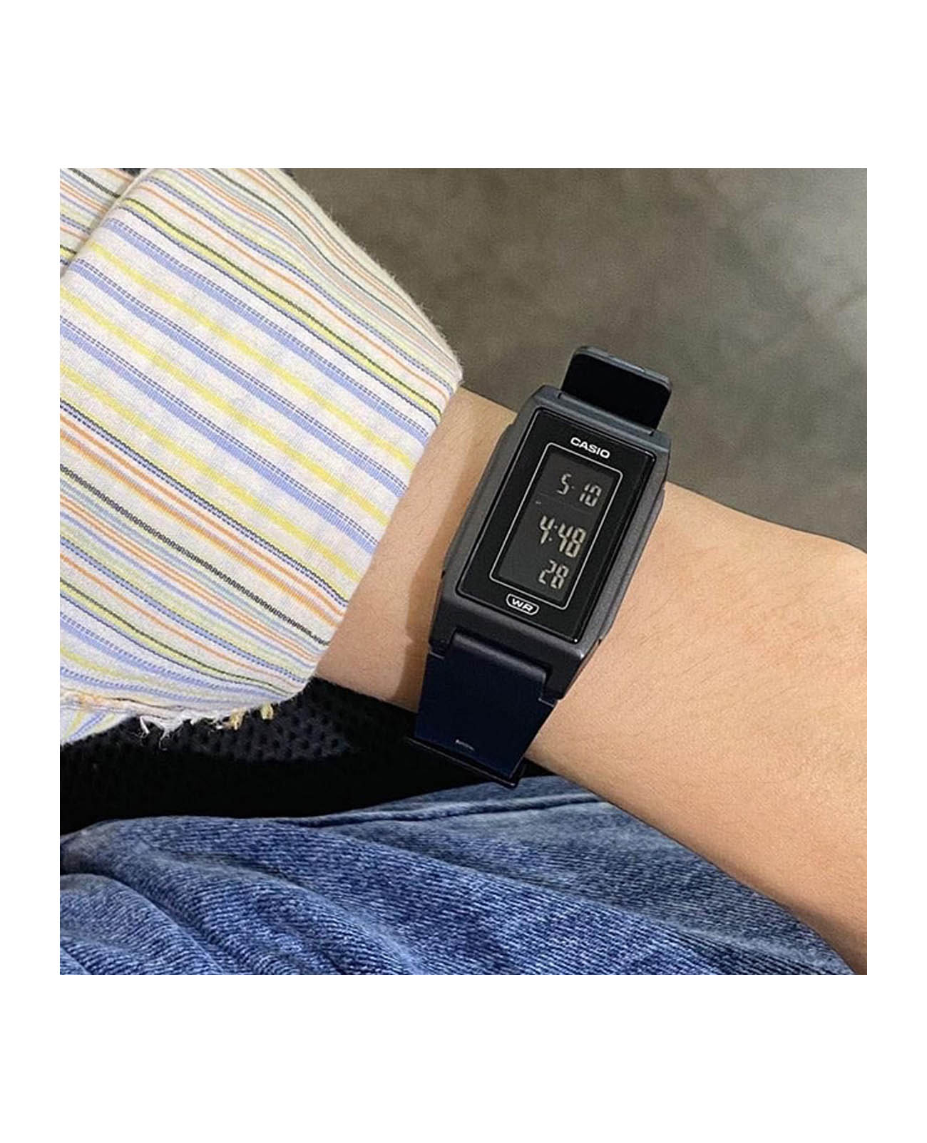 Casio Casio Collection LF-10WH-1DF (LF-10WH-1) , наручные женские часы фото под углом