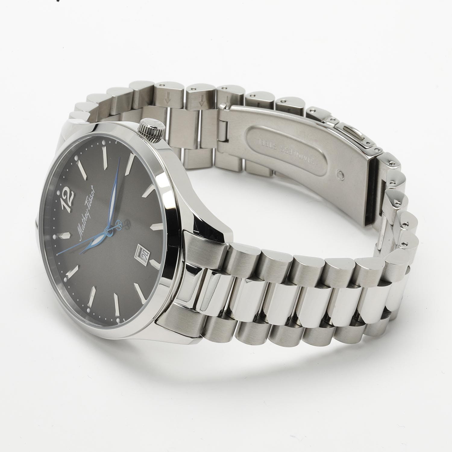 Оригинальные часы Mathey-Tissot Mathey-Tissot Urban H411MAN кварцевые калибр механизма ronda 515 h6 общий вид