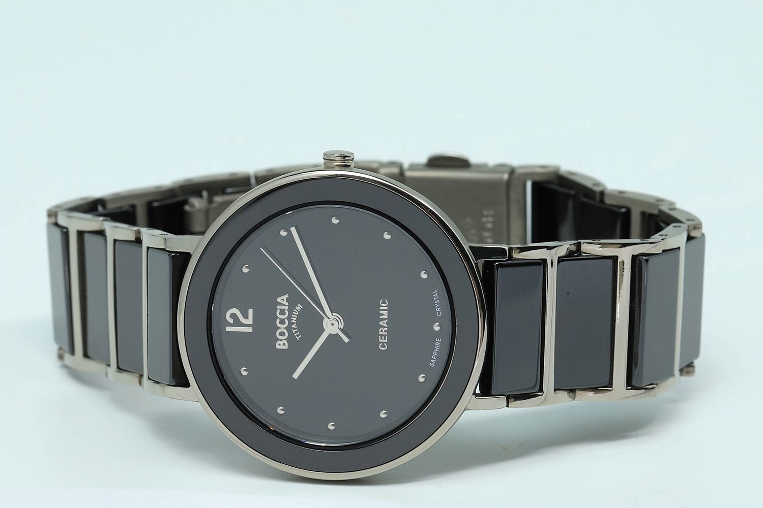 Оригинальные часы Boccia Titanium Boccia Titanium 3331-02 кварцевые калибр механизма  общий вид