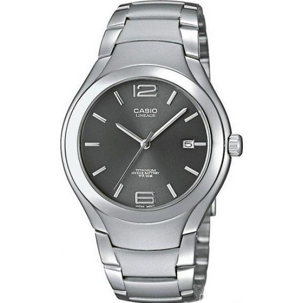 Casio Casio LIN-169-8A, mtp япония мужские часы на браслете  боковой вид
