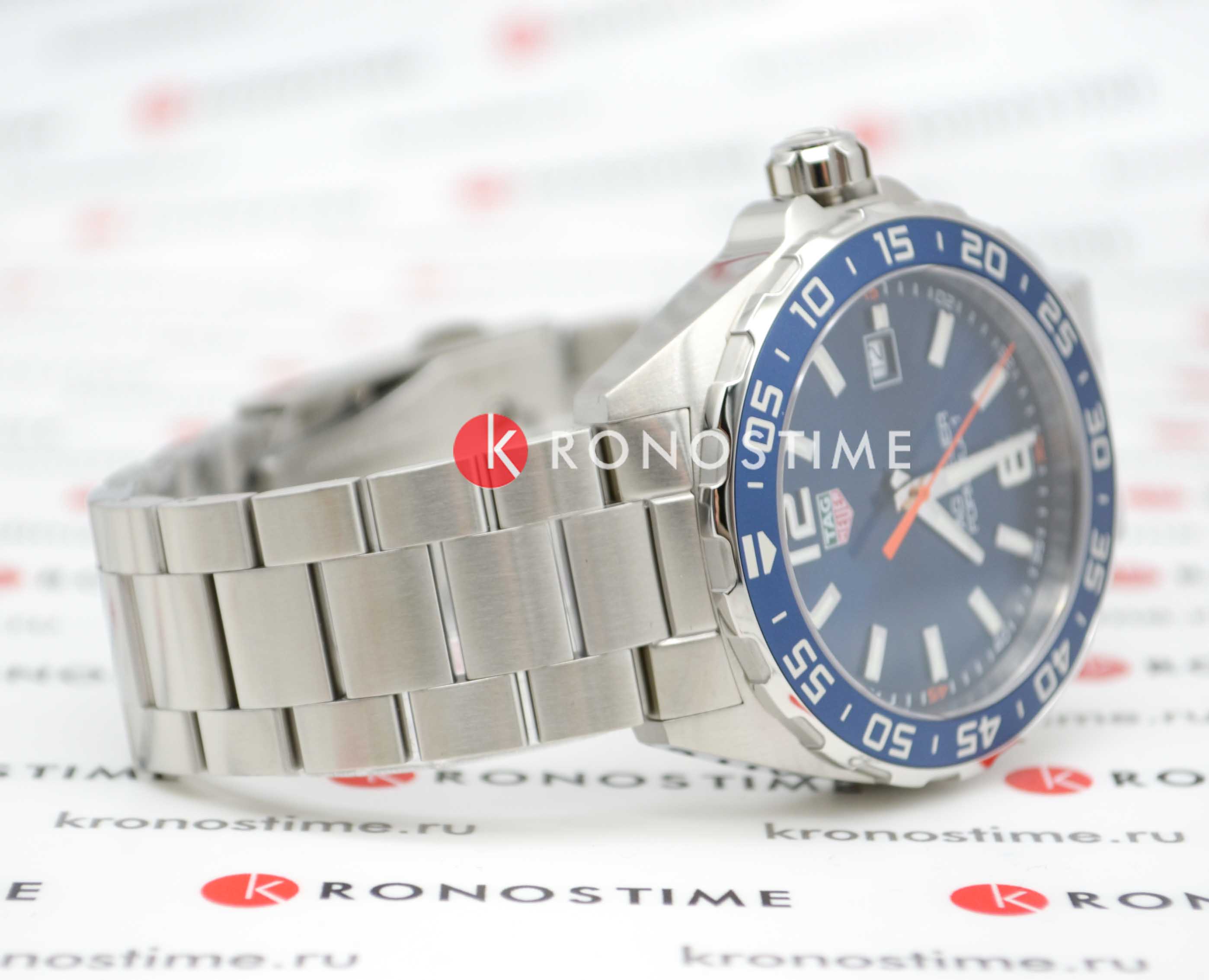 TAG Heuer WAZ1010.BA0842 мужские часы застежка крупным планом