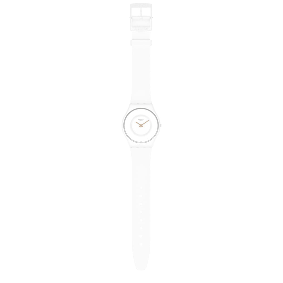 Swatch Swatch Skin Classic Bioceramic SS09W100 , наручные женские часы фото под углом