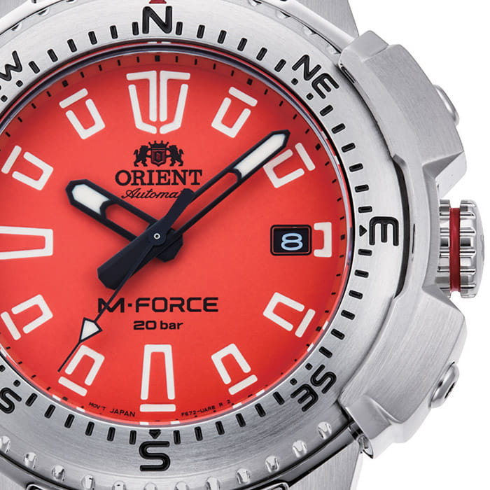 Orient Orient M-Force RA-AC0N02Y (RN-AC0N02Y) , наручные мужские часы фото под углом