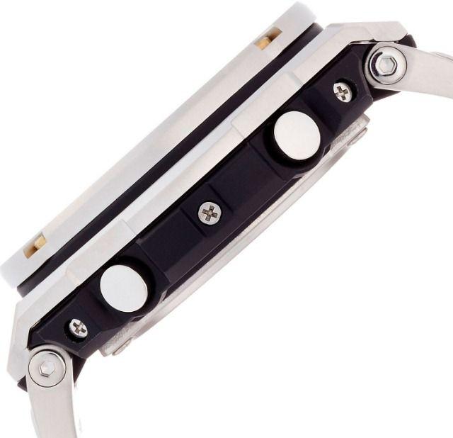 Casio Casio G-Shock GST-210D-9A, g-shock япония мужские часы на браслете нержавеющая сталь боковой вид