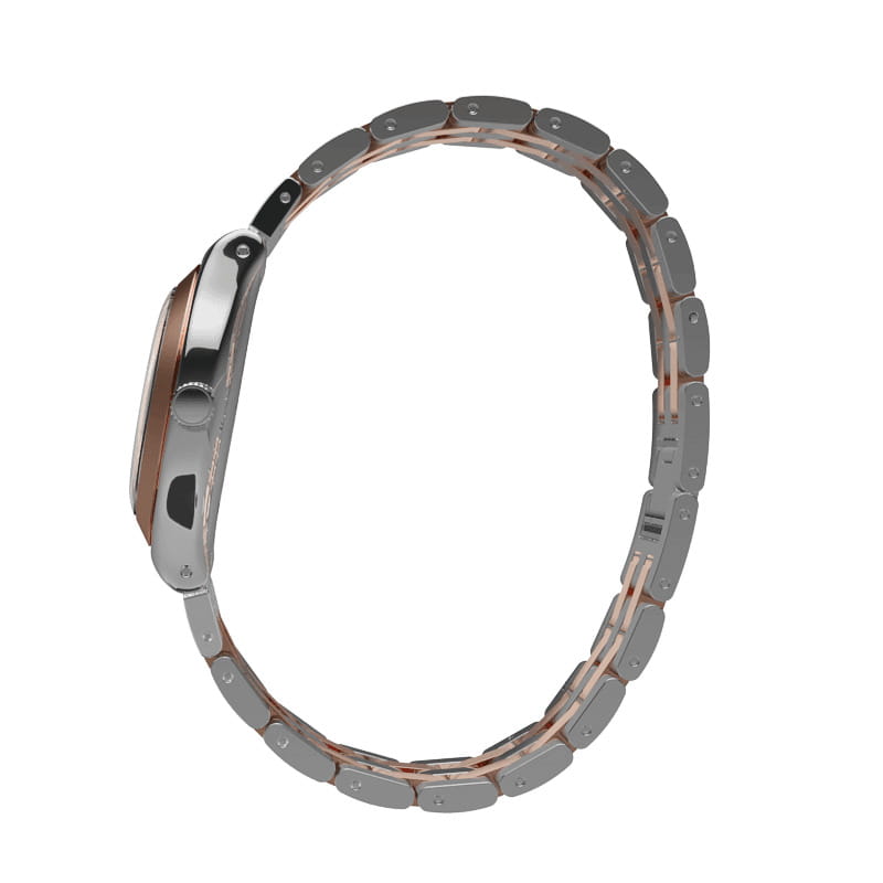 Swatch YLS454G женские часы застежка крупным планом