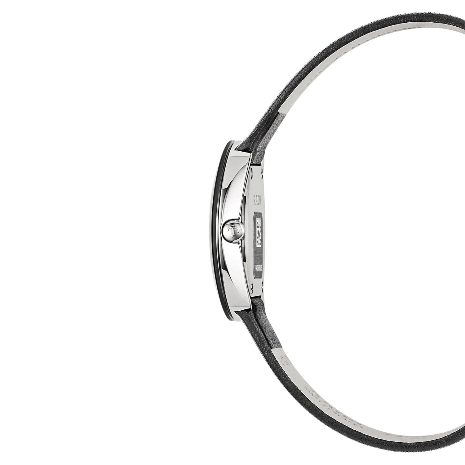 Rado Rado Esenza R53743175,  швейцария женские часы на браслете кожаный боковой вид