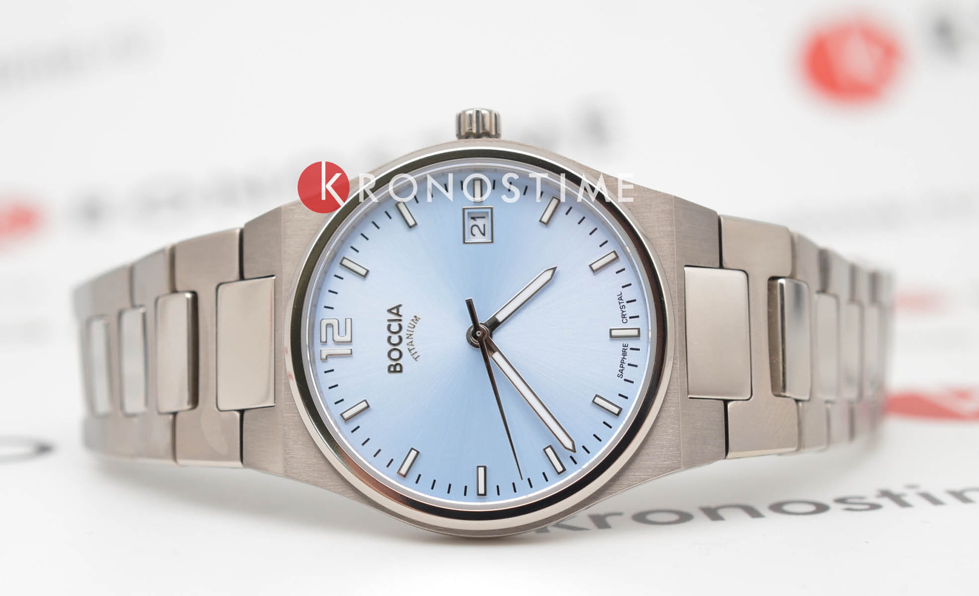 Boccia Titanium Boccia Titanium Circle-Oval 3357-01 , наручные женские часы фото под углом