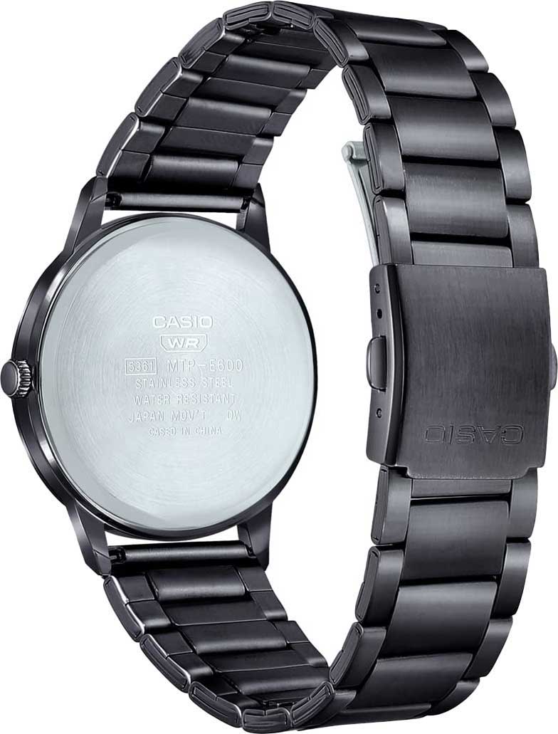 Casio Casio Collection MTP-E600B-2B , наручные мужские часы фото под углом