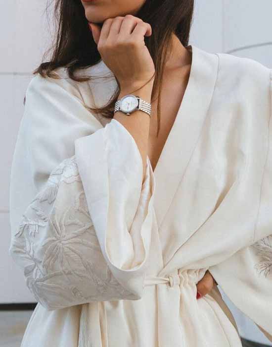 Maurice Lacroix Maurice Lacroix Eliros EL1094-SS002-110-1 , наручные женские часы фото под углом