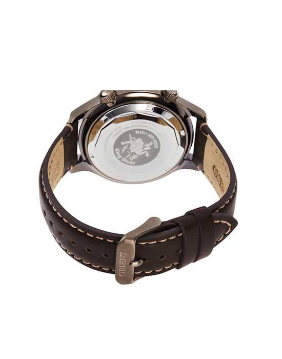 Orient Orient RA-AA0D04G (RN-AA0D04G), revival япония мужские часы на браслете кожаный боковой вид